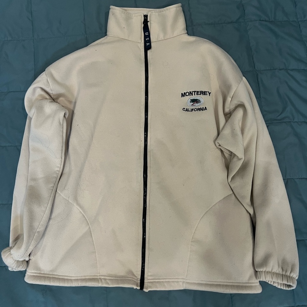Monterey Zip up Crewneck